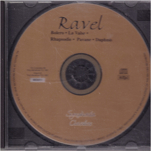 Ravel - Beloro, La Valse, Rhapsodie, Pavane, Daphuis CD