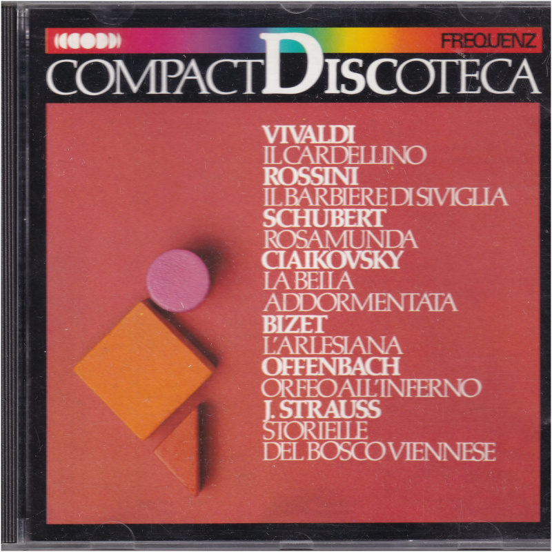 Compact Discoteca - Vivaldi/Rossini/Schubert/ Ciaikovsky/Bizet/ Offenbach/J Strauss CD