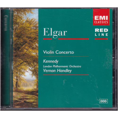 Elgar Violin Concerto in B Minor - Classical Music CD - EMI Classics Red Line