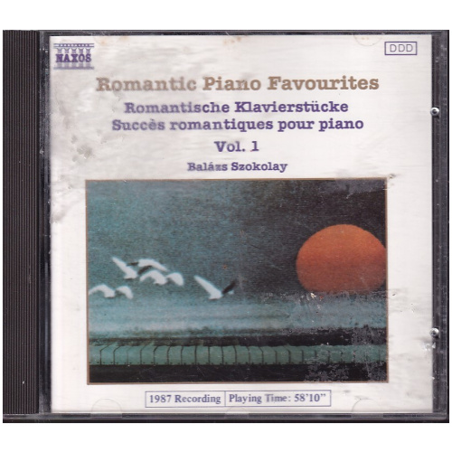 Balázs Szokolay – Romantic Piano Favourites Vol.1 CD