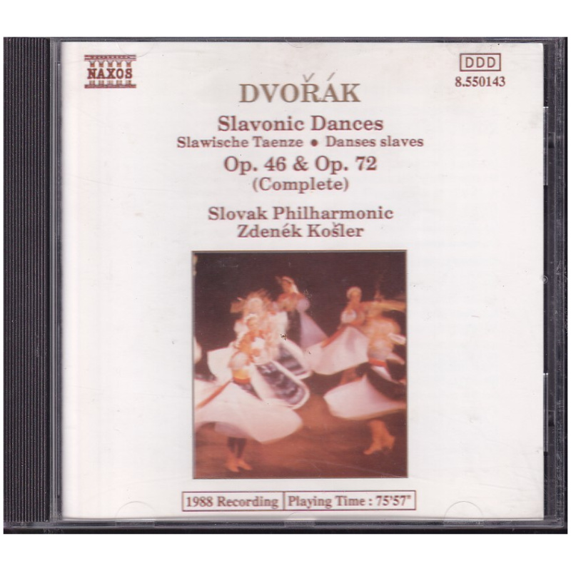 Dvořák*, Slovak Philharmonic* / Zdeněk Košler – Slavonic Dances Op. 46 & Op. 72 (Complete)