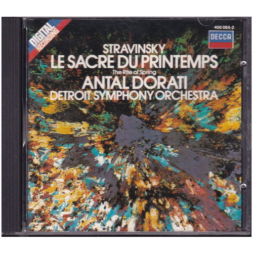 Stravinsky - Detroit Symphony Orchestra / Antal Dorati – Le Sacre Du Printemps CD