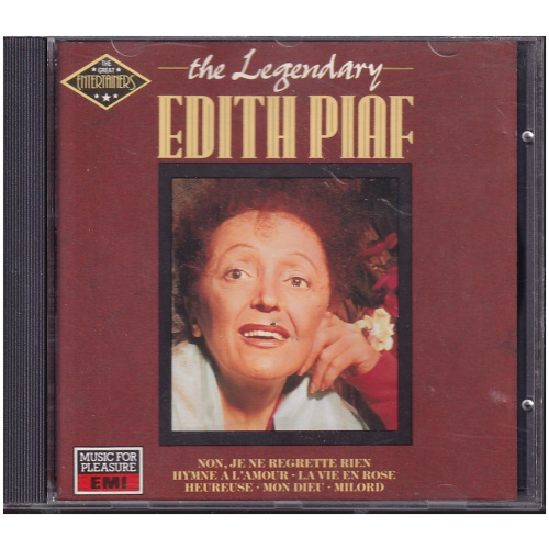 Edith Piaf – The Legendary Edith Piaf CD