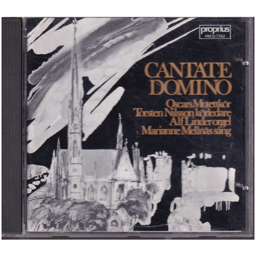 Oscars Motettkör, Torsten Nilsson, Alf Linder, Marianne Mellnäs – Cantate Domino CD