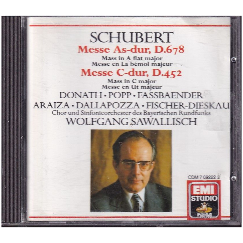 Schubert – Messe As-Dur, D. 678 / Messe C-Dur, D. 452 CD