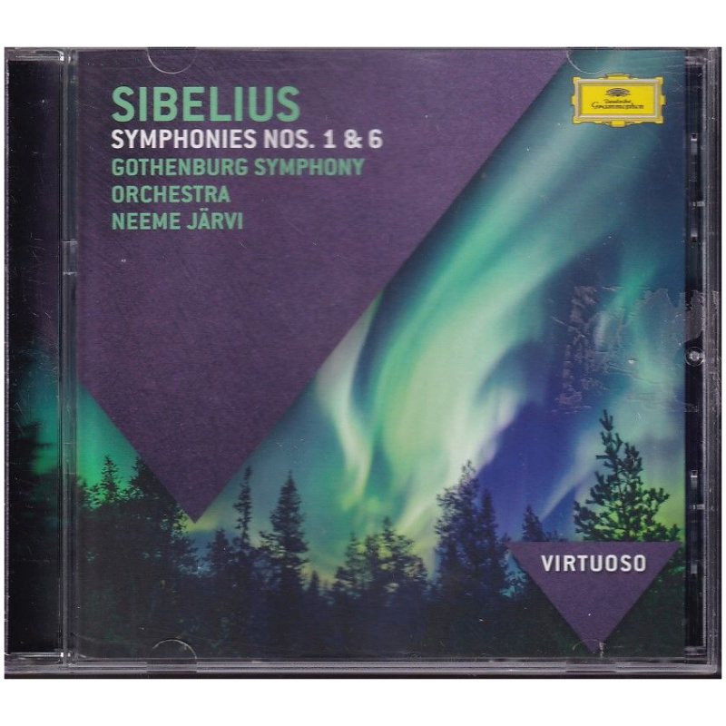 Sibelius, Gothenberg Symphony Orchestra, Neeme Järvi – Symphonies Nos. 1 & 6 CD