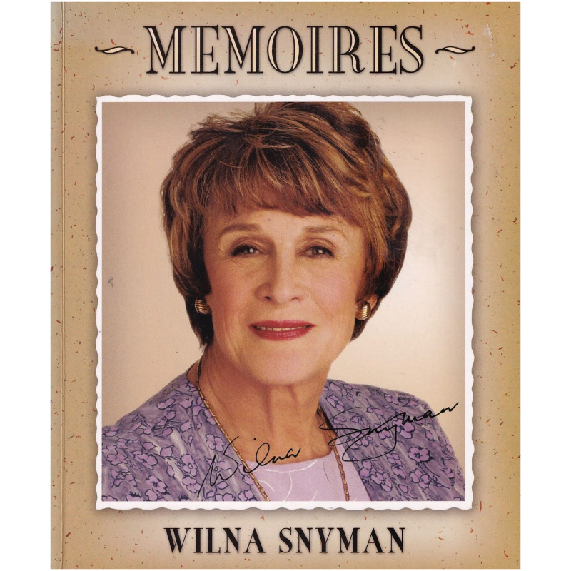 Memoires deur Wilna Snyman