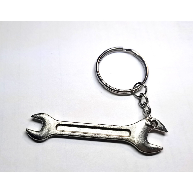 Metal Spanner keyring / keychain