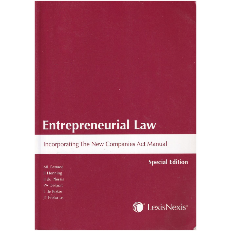 Entrepreneurial Law Special Edition