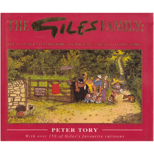 The Giles Family by Peter Tory - The Illustrated History of Britain's Best-Loved Family HARDCOVER