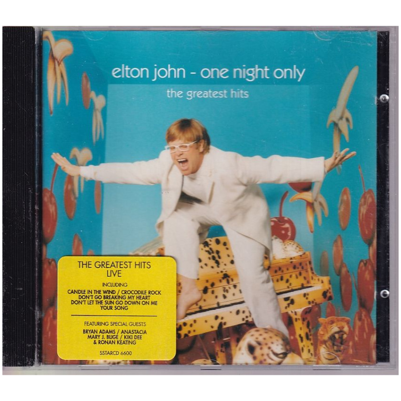 Elton John – One Night Only - The Greatest Hits Live CD