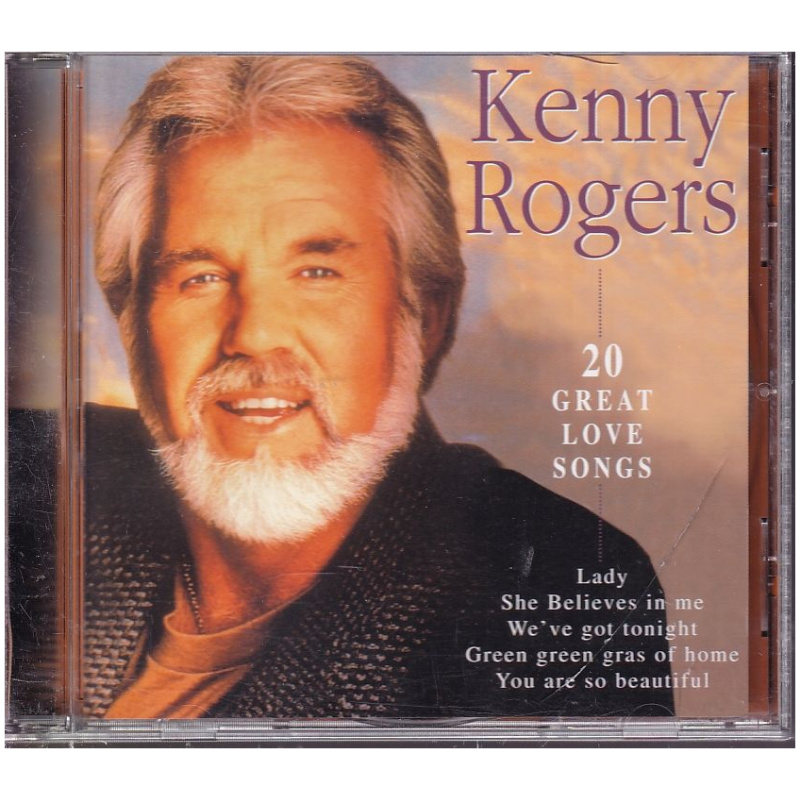 Kenny Rogers – 20 Great Love Songs CD