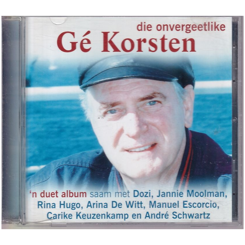 Die Onvergeetlike Ge Korsten CD - 'n Duet Album