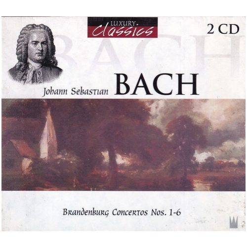 Johann Sebastian Bach Brandenbrug Concertos 1-6 - 2-CD Set