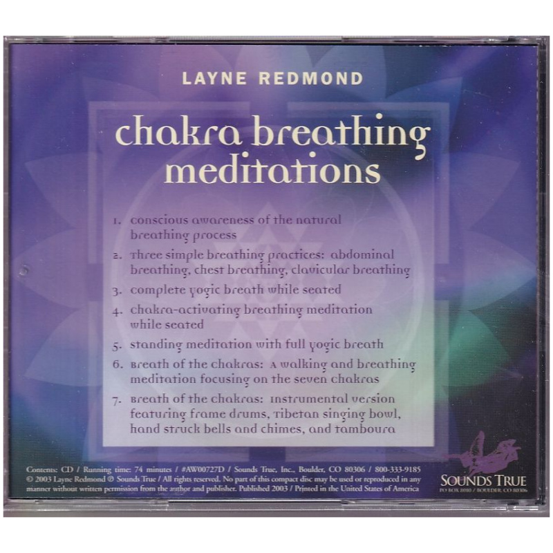 Chakra Breathing Meditations by Layne Redmond