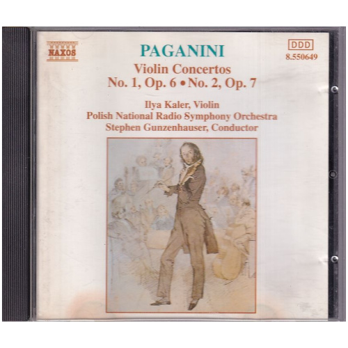 Paganini, Polish National Radio Symphony Orchestra – Violin Concertos No 1, Op. 6 - No. 2, Op. 7 CD