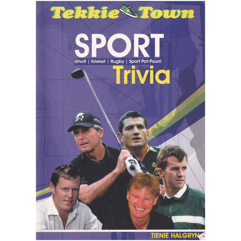 Tekkie Town Sport Trivia Vrae en Antwoorde deur Tienie Halgryn