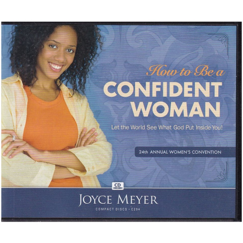 How to Be a Confident Woman by Joyce Meyer Audiobook 5-CD Set