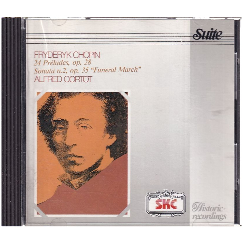 Fruderyk Chopin - 24 Preludes Op.28 - Sonata Op. 45 "Funeral March" CD