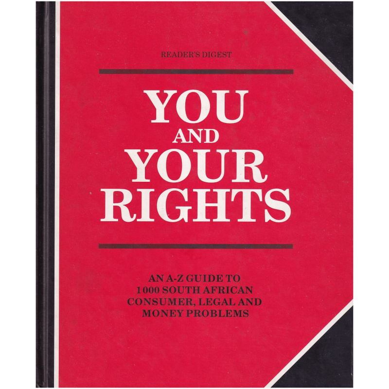 Reader's Digest - You and Your Rights Hardcover