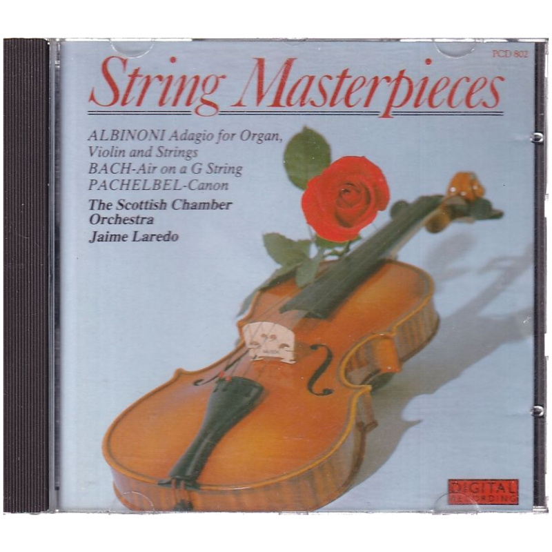 The Scottish Chamber Orchestra / Jaime Laredo – String Masterpieces CD