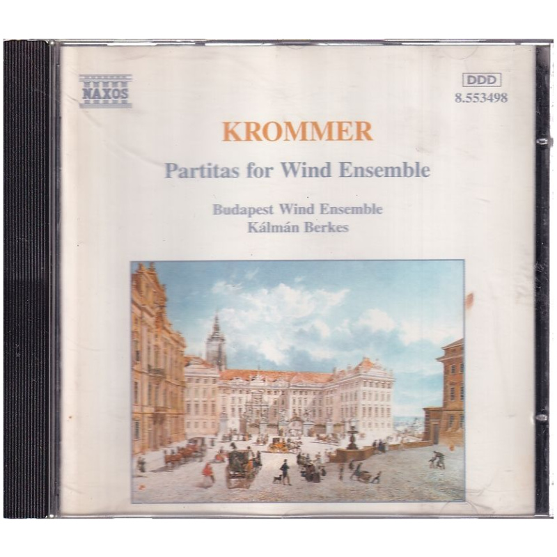 Krommer - Budapest Wind Ensemble : Kálmán Berkes – Partitas For Wind Ensemble (Harmonie Musik) CD