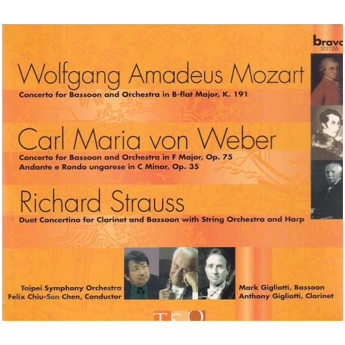 Mozart - Weber - Strauss CD