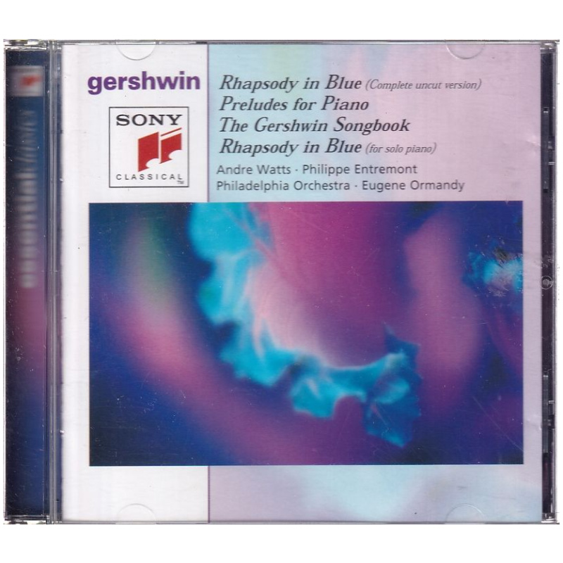 Gershwin - Rhapsody in Blue - Preludes for Piano - The Gershwin Songbook CD