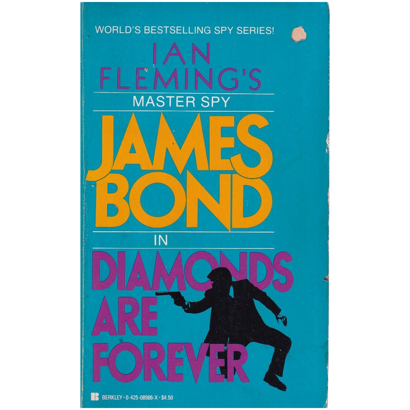 Ian Fleming's Master Spy James Bond in Diamonds are Forever