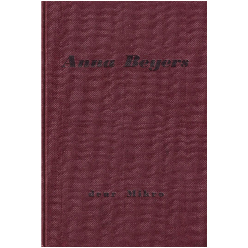 Anna Beyers deur Mikro - Hardeband