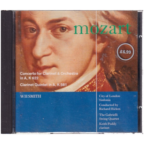 Mozart W.H. Smith CD