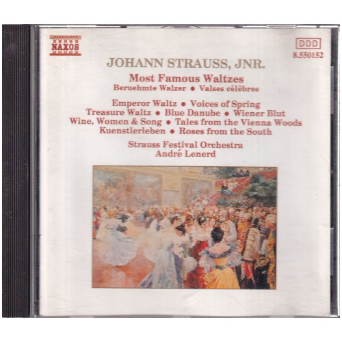 Johann Strauss Jnr. - André Lenerd, Strauss Festival Orchestra – Most Famous Waltzes CD