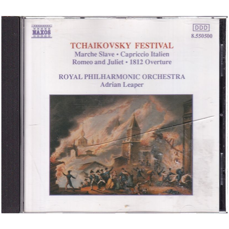 Tchaikovsky Festival - Marche Slave - Capriccio Iatlien - Romeo and Juliet - 1812 Overture CD