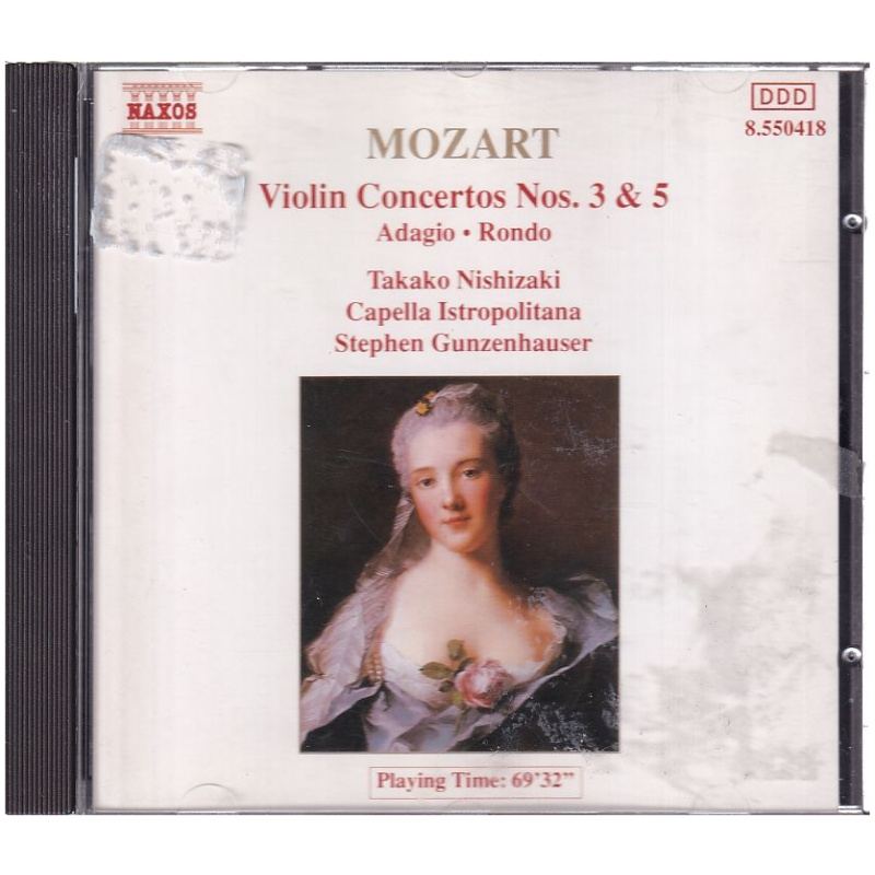 Mozart - Violin Concertos Nos. 3 and 5 CD