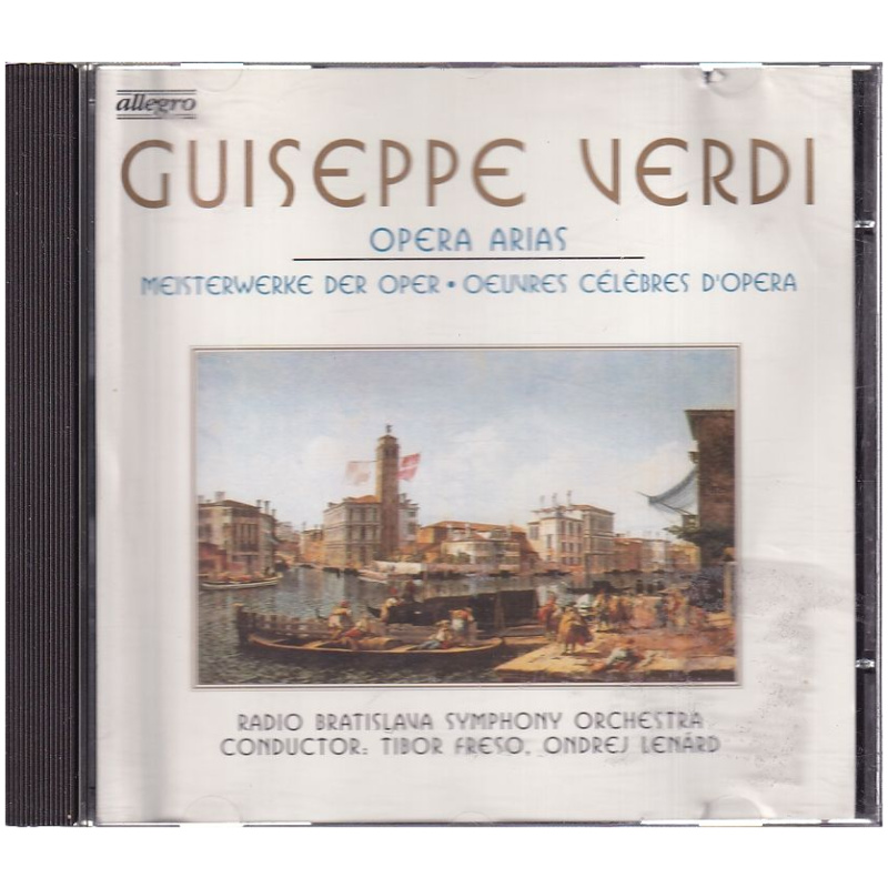 Guiseppe Verdi - Opera Arias CD