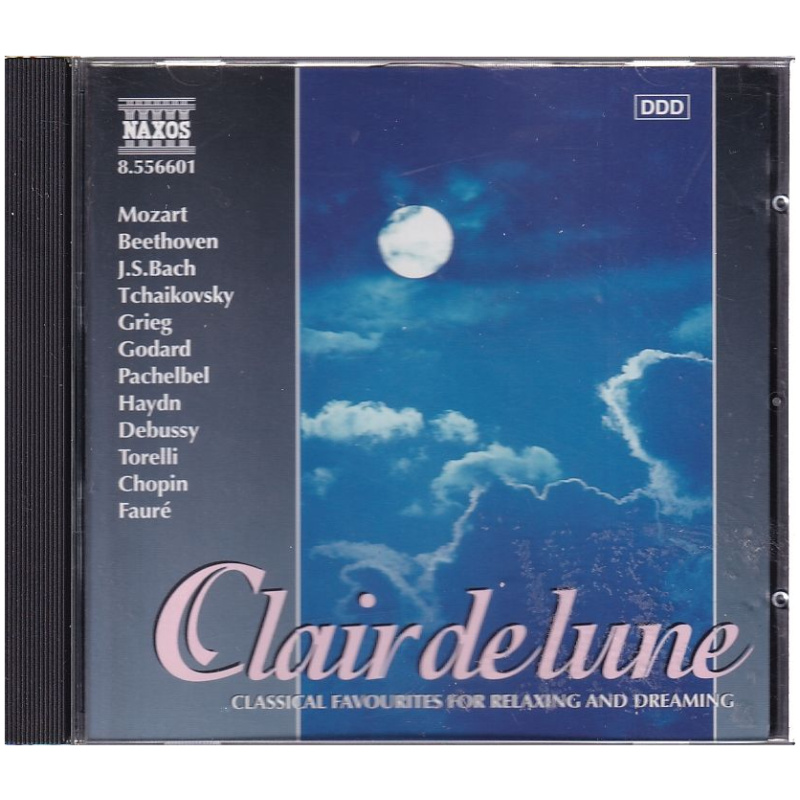 Clair de lune - Classical Favourites for Relaxing and Dreaming CD