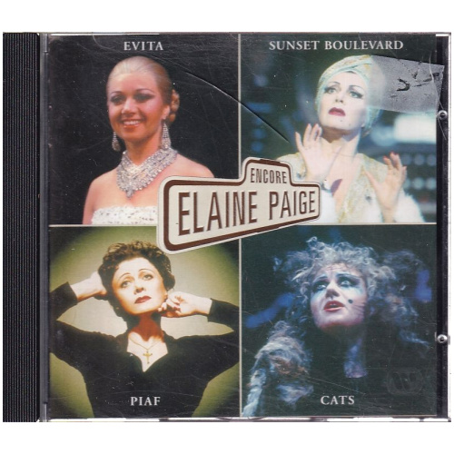 Elaine Page - Encore - Evita - Sunset Boulevard - Piaf - Cats CD