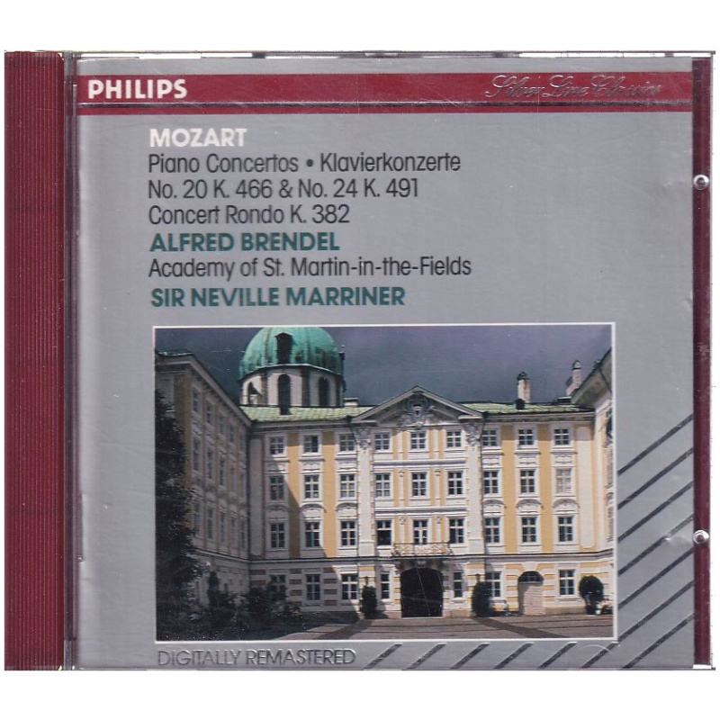 Mozart - Piano Concertos No. 20 K. 466 and No 24 K. 491 CD