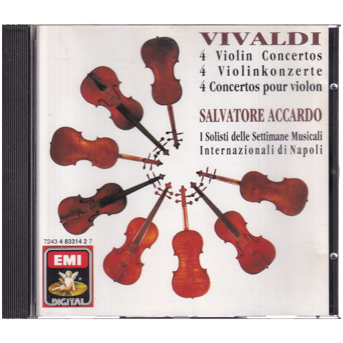 Vivaldi - 4 Violin Concertos CD