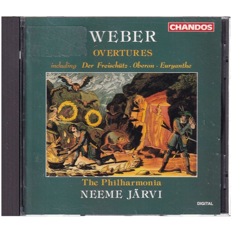 Weber - Overtures CD