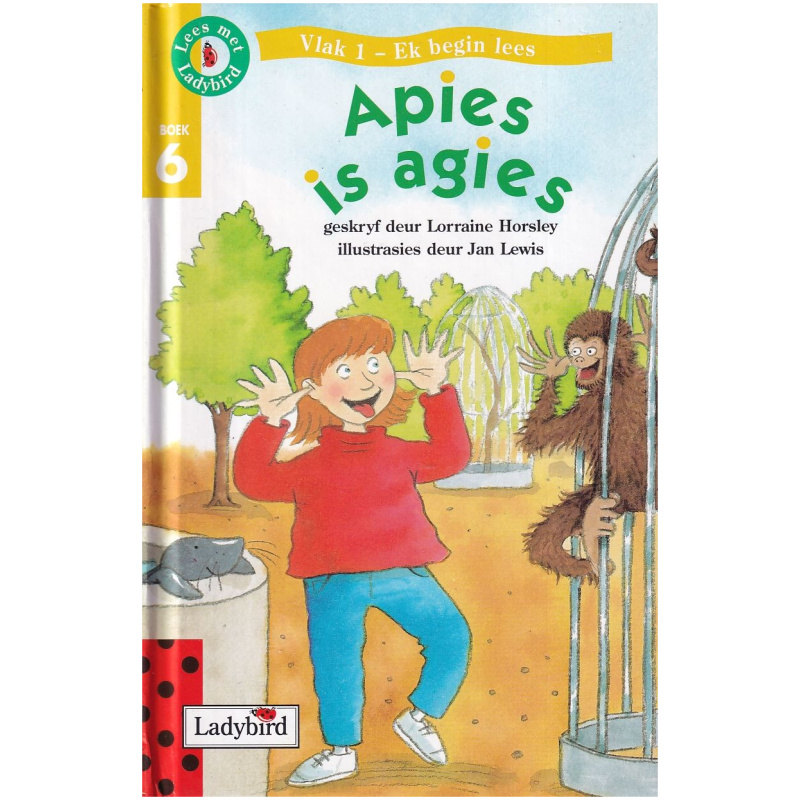 Apies is agies -Vlak 1 - Ek begin lees - Hardeband